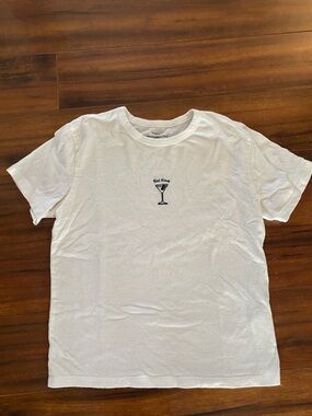 Abercrombie Embroidered Tini Time Baby Tee